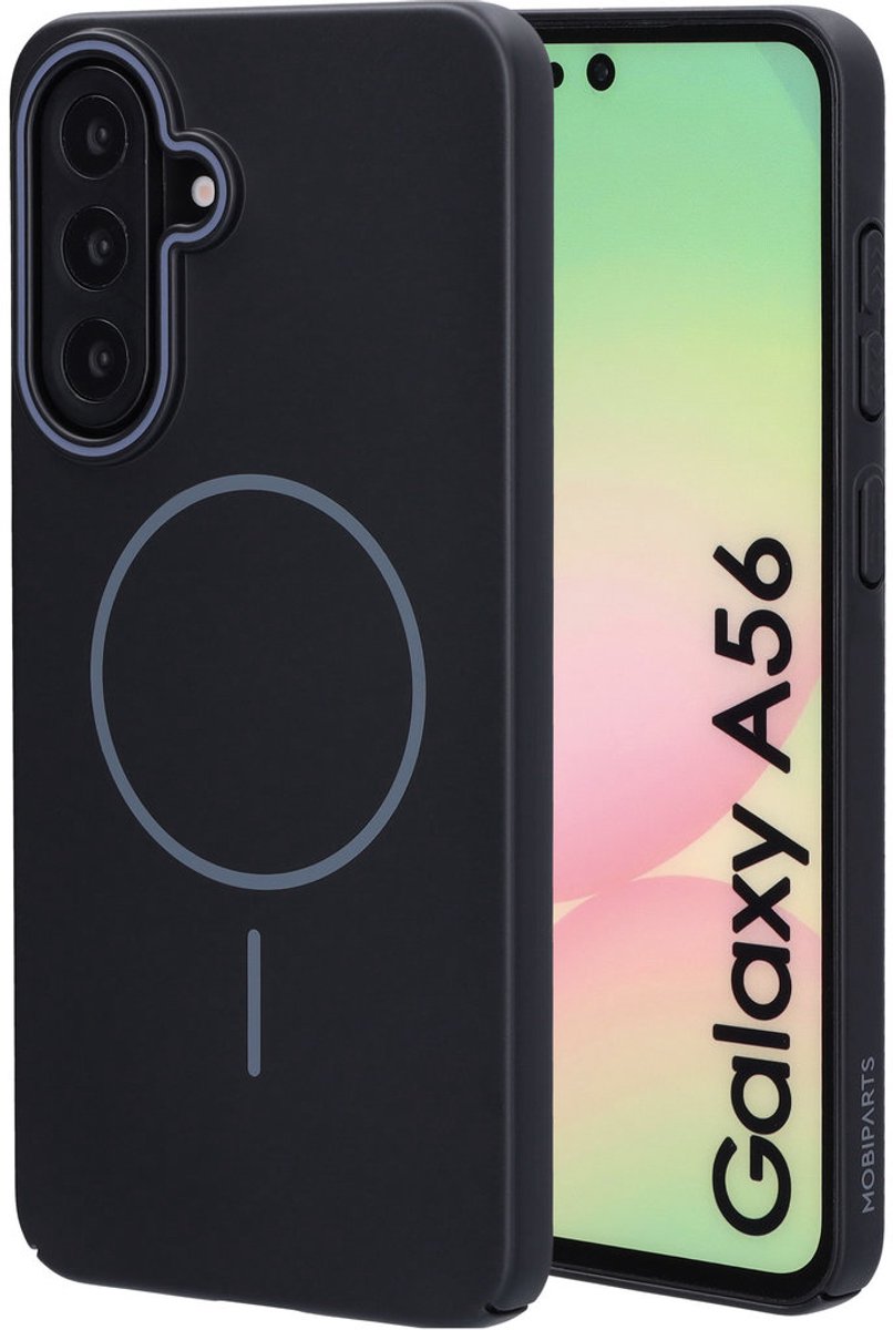 Mobiparts Slim Line Case geschikt voor Samsung Galaxy A56 - MagSafe Onyx - Zwart