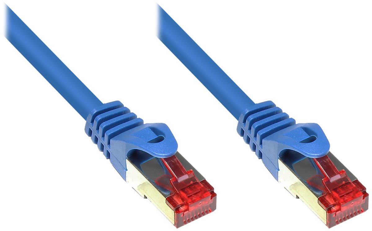 Alcasa 1.5m Cat6 S/FTP netwerkkabel Blauw 1,5 m S/FTP (S-STP)
