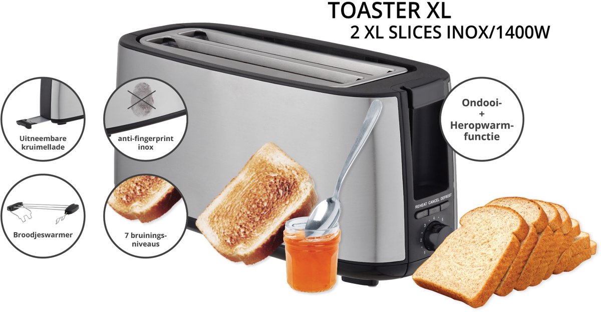 Friac TOA 440IX Broodrooster 2 XL sleuven