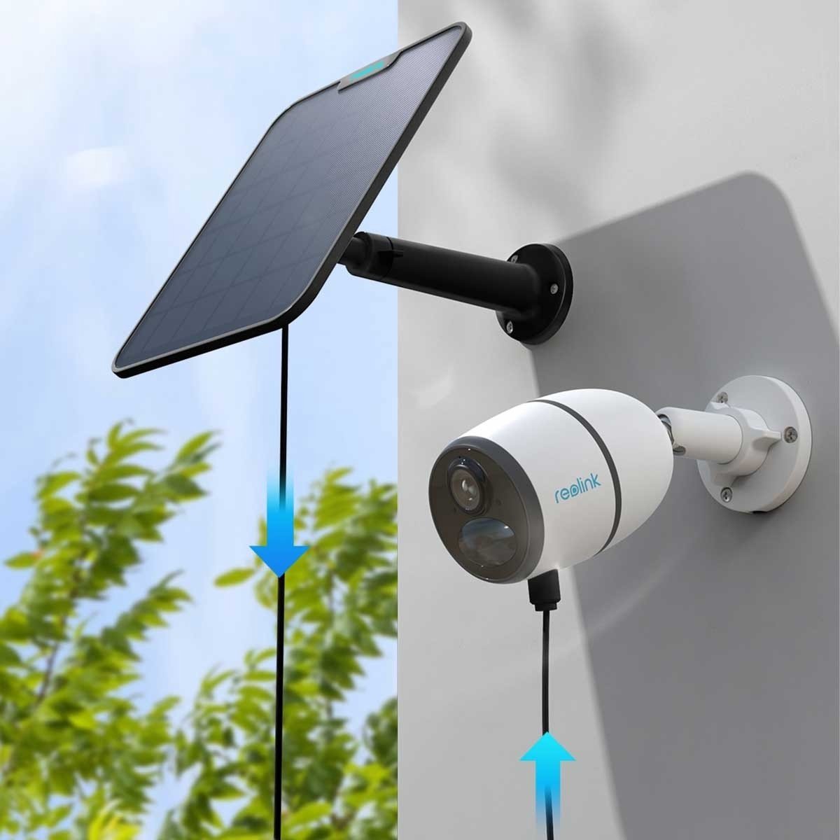 Reolink Solar Panel 2 6W Zwart met USB-C thumbnail 3