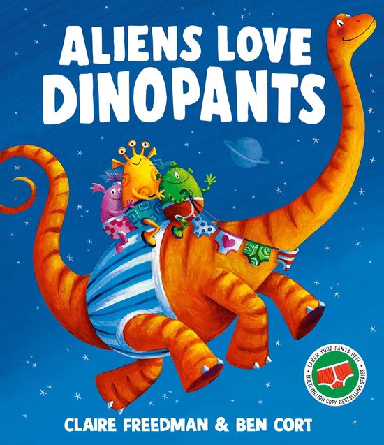 Aliens Love Dinopants - cover