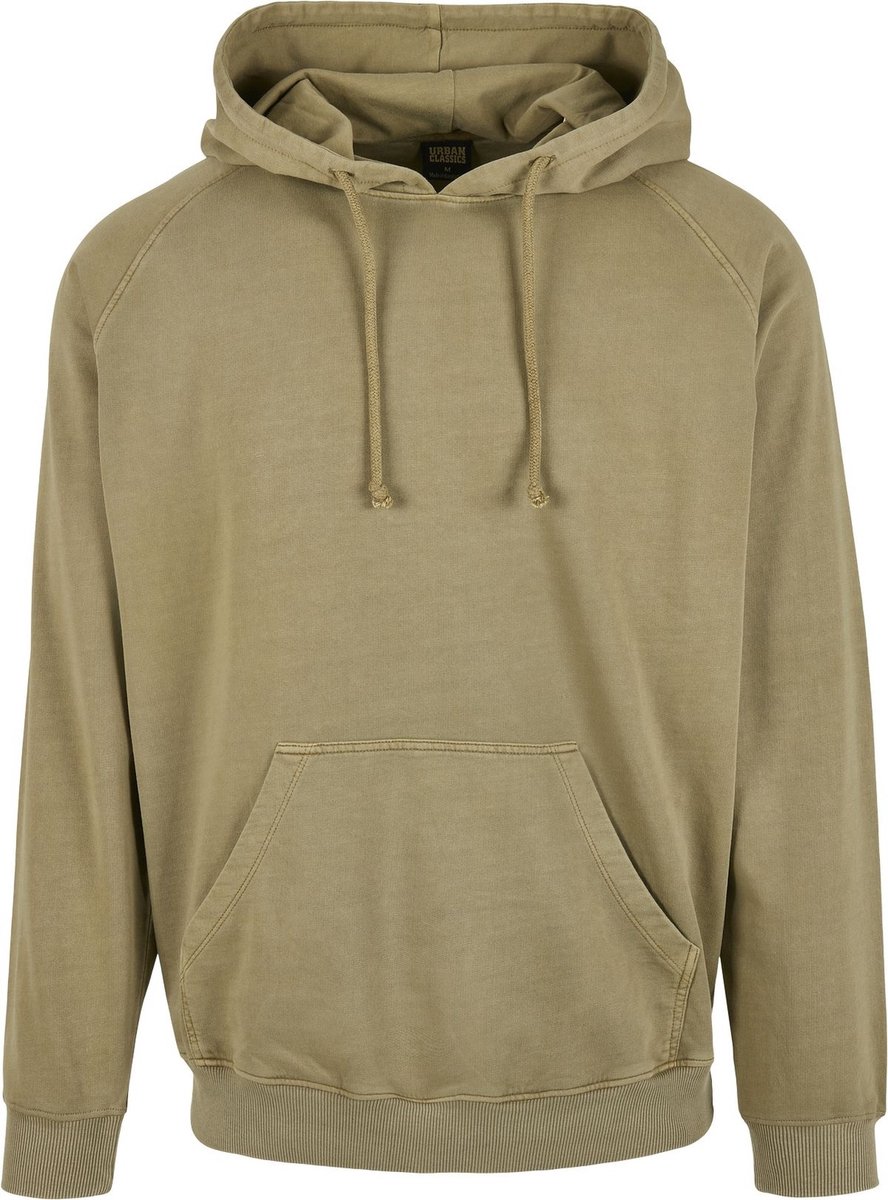 Urban Classics Overdyed Hoodie/trui M Groen