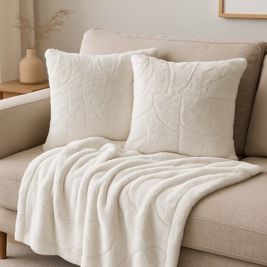 Foto: Essenza furry plaid bright terra 150x200 cm