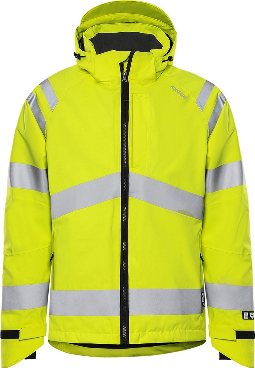 Fristads Hogezichtbaarheids shelljack klasse 3 4680 GLPS Hi-Vis Geel