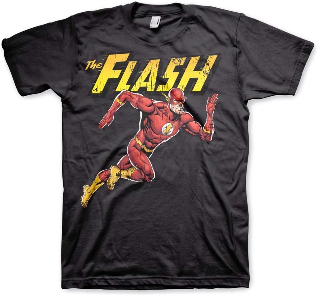 DC Comics The Flash Heren Tshirt -S- Running Zwart