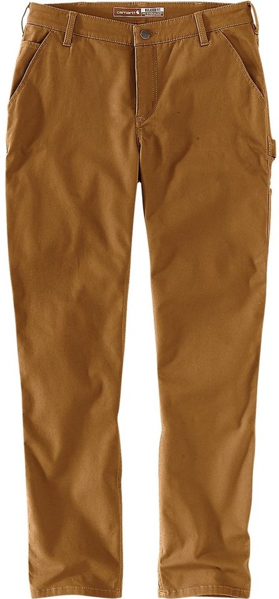 Carhartt The Essential Canvas Dames Broeken Bruin