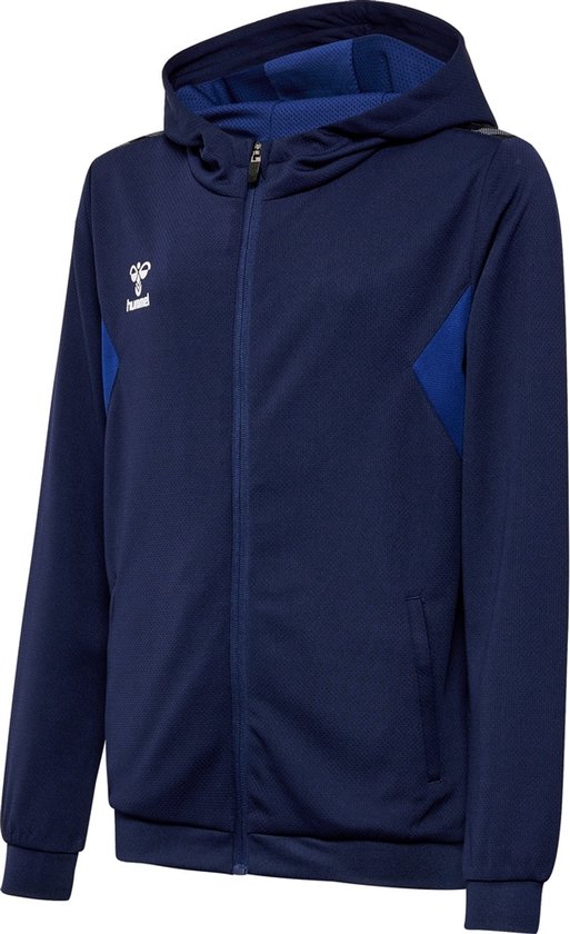 Hummel Felpa Legacy Con Cerniera Intera E Cappuccio | Uomo/Donna | Manica Lunga | Taglia XL | Zip Intera | Casual Sportswear