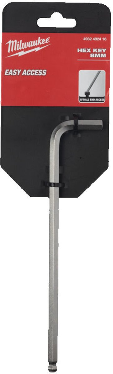 Milwaukee Inbussleutel Lang HEX 8x205mm