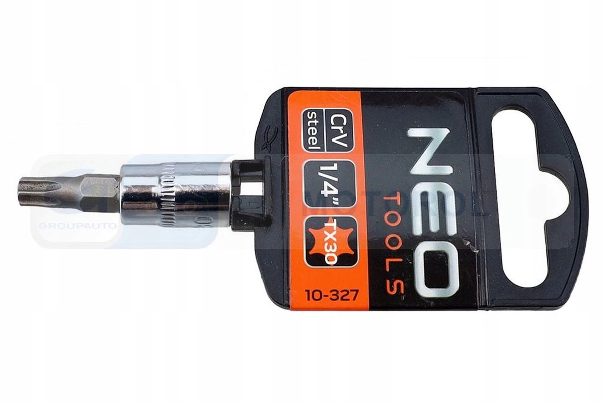 NEO - TORX TX30 Opzetstuk - 1-4" - Kort - 37 mm