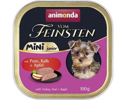Animonda Dog - Vom Feinsten Mini Adult 32x100g | Pute, Kalb & Apfel