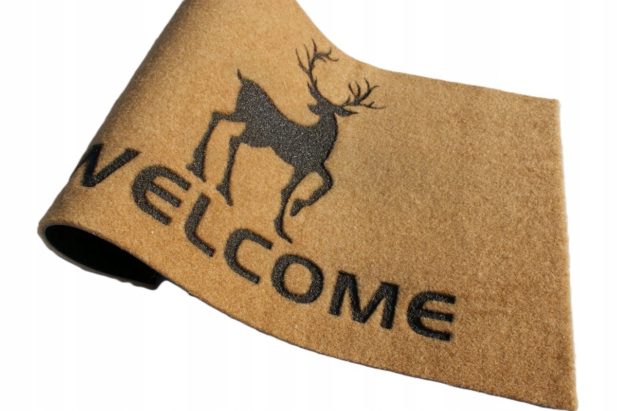 Hanse Home Kokosmat Deurmat 45x70cm - Welcome to Home