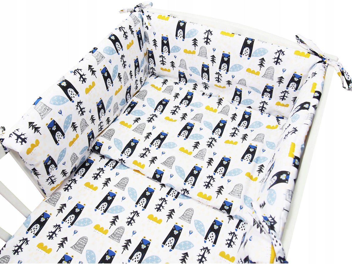 Kerstin Kinderbeddengoed Set 135x100cm met Bedbeschermer