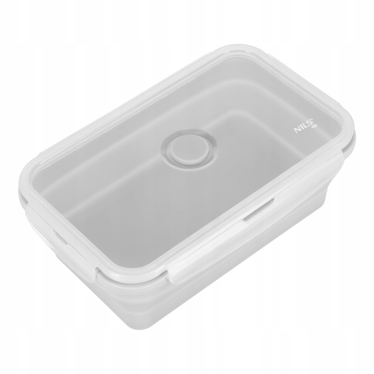 Opvouwbare Lunchbox Grijs 1200ML - Compact en Ruim