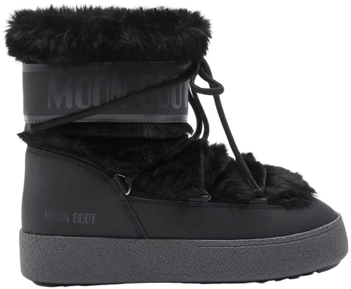 Snowboot Moon Boot Women Ltrack Faux Fur WP 2024-Schoenmaat 36 Zwart