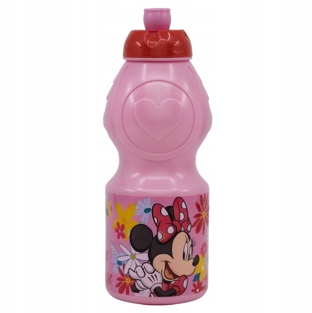 Stor Minnie Mouse Bidon 400ml Roze - BPA-vrij voor Kinderen