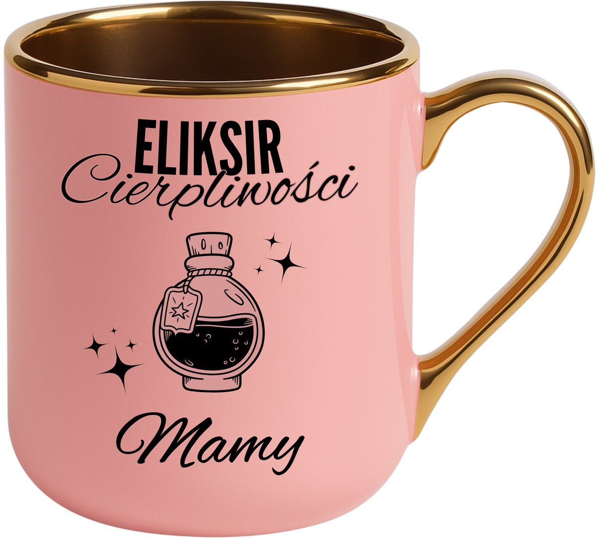 Roze Elegante Mok - Perfect cadeau voor Moederdag