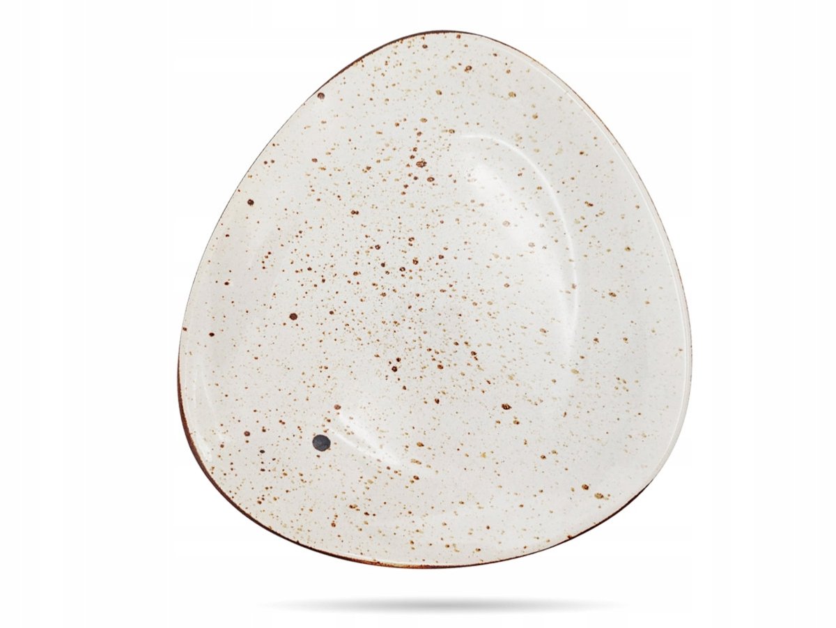 Kera Ceramika Delta Verguld Bord 26cm Rustiek Crème
