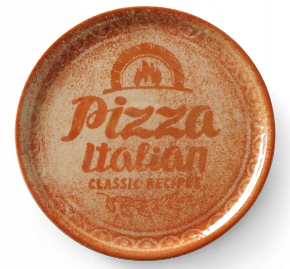 Hendi Pizzaborden Recipe Collection Baksteenrood 33cm + GRATIS Ebook