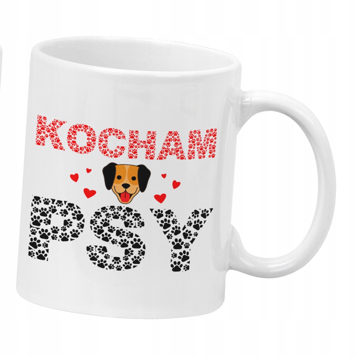 Keramische Mok 'Ik Hou Van Honden' - Perfect Cadeau