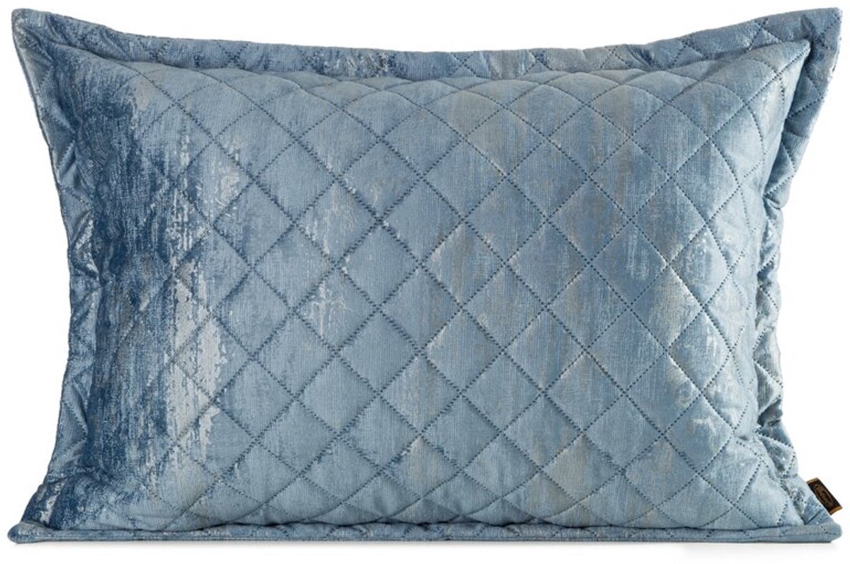 Decoratieve Kussenhoes Blink 50x70 cm Blauw - Zacht Velours