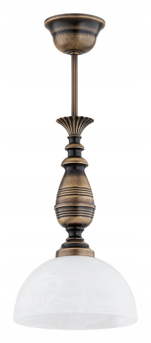 Felix Hanglamp Klein - Patina - Wit Alabast - E27