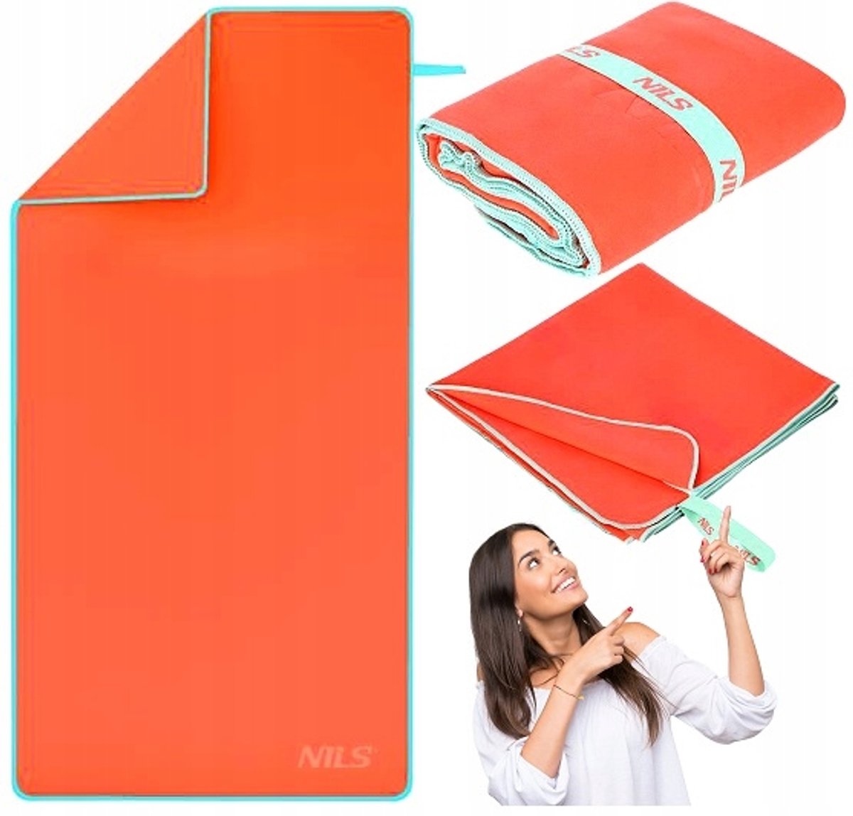 Snelle Droge Microvezel Handdoek Sport Strand 140x70cm
