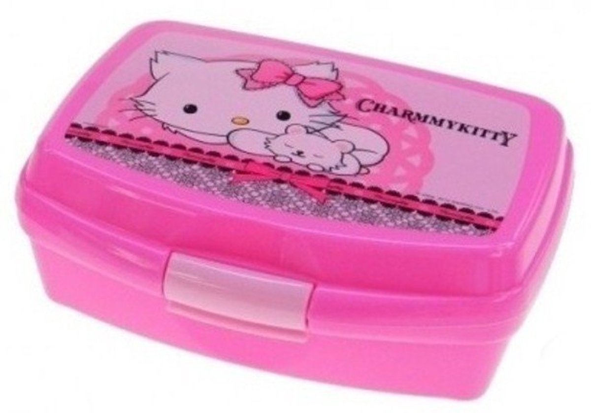 Hello Kitty Roze Lunchbox voor Meisjes - 16x12x6 cm