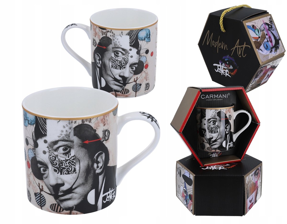 Loui Jover Mok Salvador Dali Porselein 380ml - Carmani