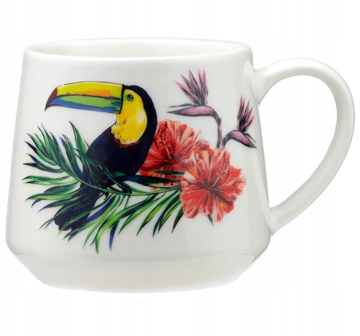 Ambition Mok Tukan Tropische Vogels - 460 ml Porselein