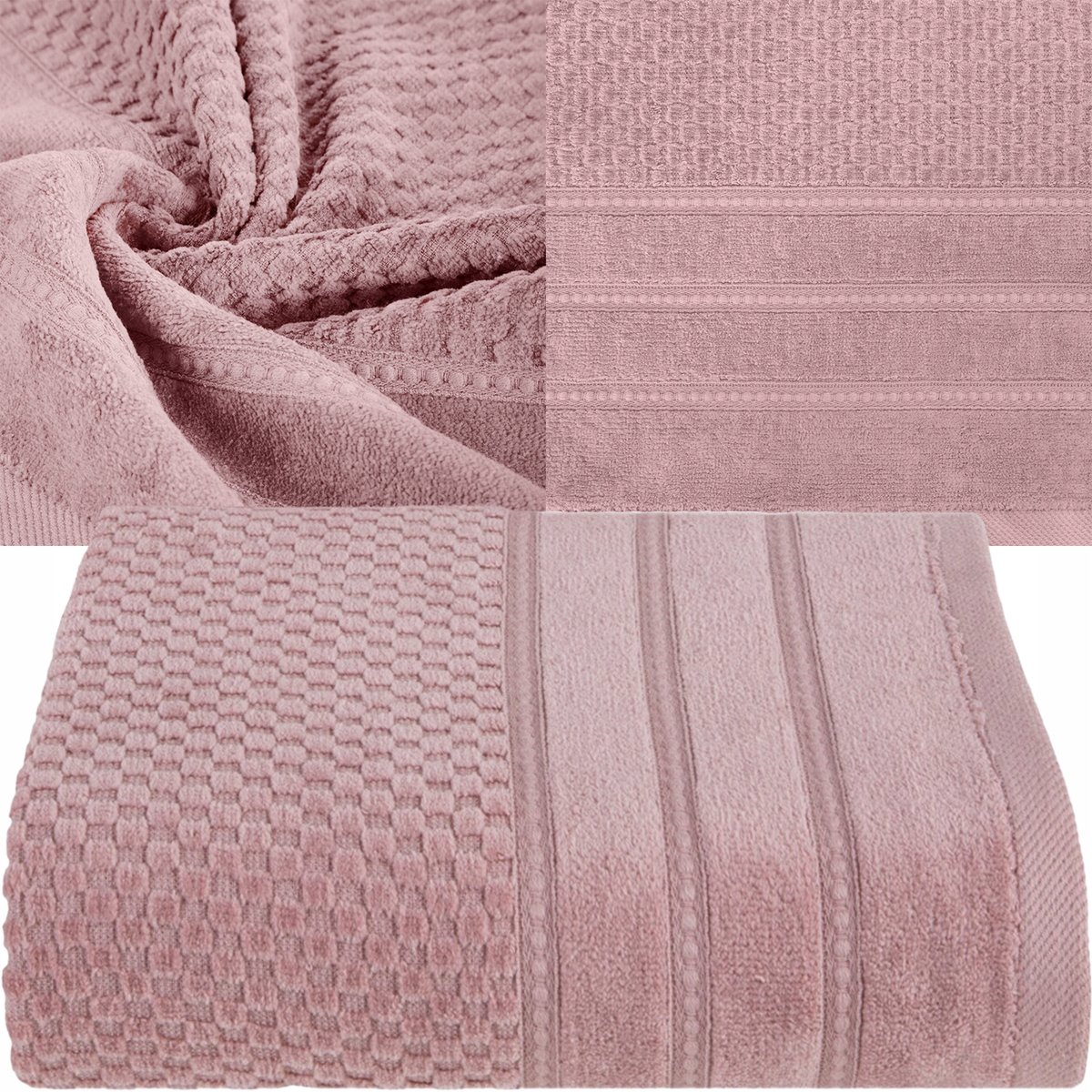 Badhanddoek Katoen 50x90cm - Zacht en Absorberend - Roze