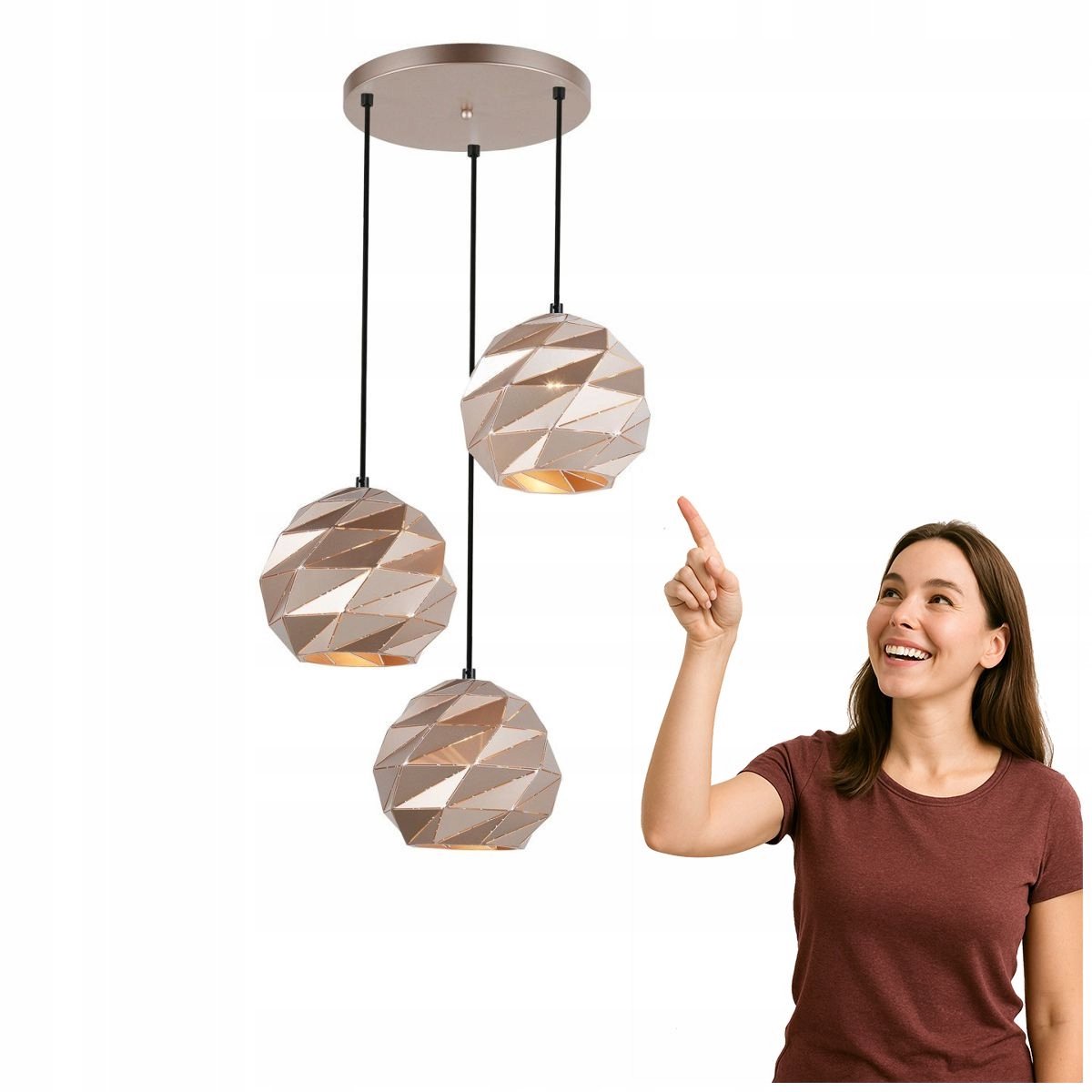 Italië Paler Hanglamp Goud - Moderne Stjllvols