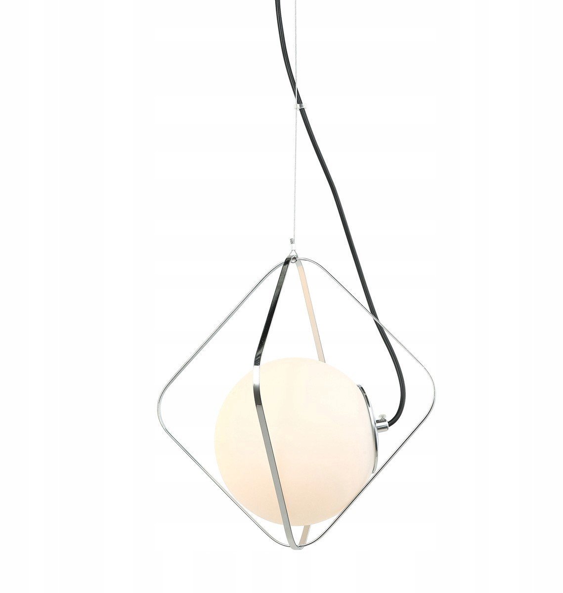Moderne Canto Hanglamp Zwart/Chroom - Stijlvol en Functioneel