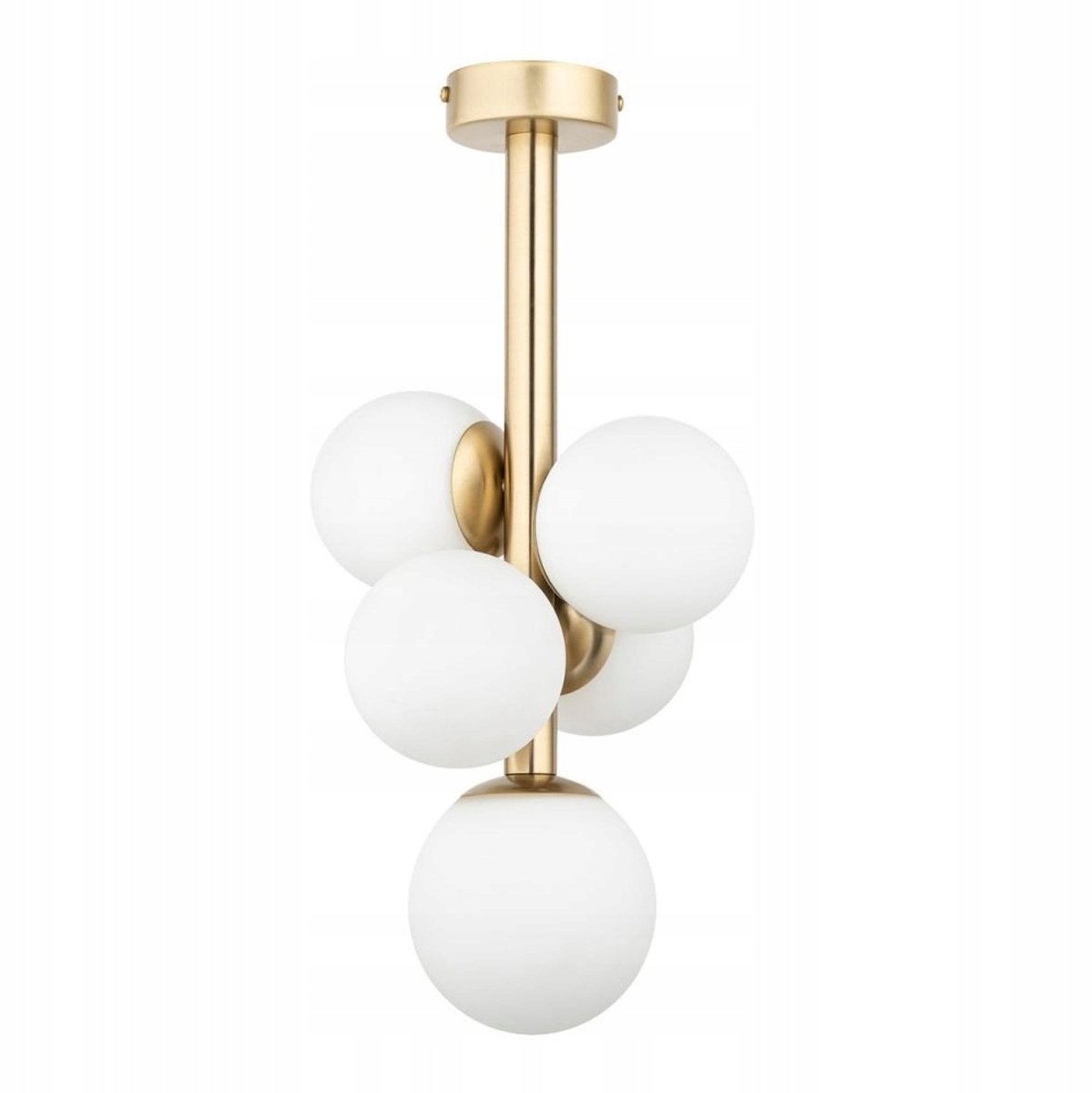 Sigma Lighting PERLA LUX 5 Plafondlamp Goud/Wit - Modern