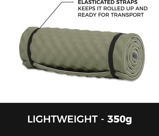 Lichtgewicht Campingmat voor Comfortabel Kamperen en Wandelen - Duurzame en Draagbare Slaapmat van Merkloos — afbeelding 5