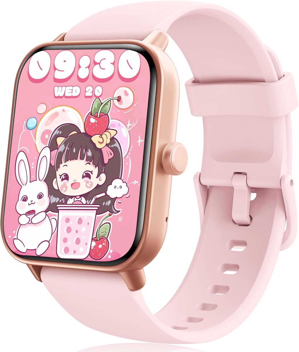 Smartwatch voor kinderen met IP68 waterdicht ontwerp en 100 sportmodi