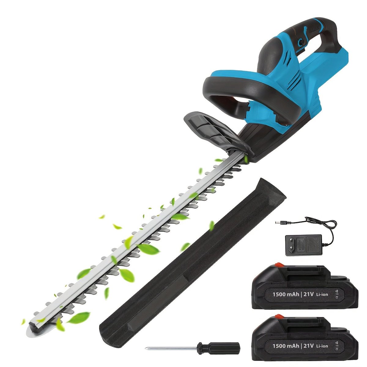 Accu Heggenschaar – Elektrische Heggenschaar – Snoerloos Tuingereedschap – Dubbele Messen – 22-Inch Zaagblad – Tot 3/5 Inch Takdikte – Compatibel Met 18V Batterijen