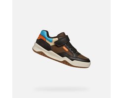 Baskets GEOX PERTH GARÇONS - MARRON/BLEU CLAIR - Taille 37