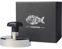Magnetar Huntmagnet - Jachtmagneet - Staalhagel verwijderen - Enkelzijdige 300kg Magneet - Handvat