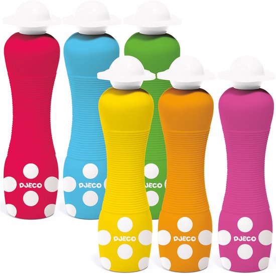 Djeco - 6 Schuimmarkers - 18m+