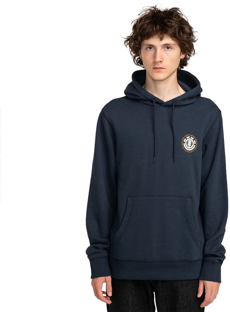 Element Seal Bp Hoodie S Man Marineblauw
