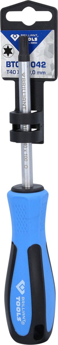 BRILLIANT TOOLS Schroevendraaier TORX T40 x 100 mm - BT031042