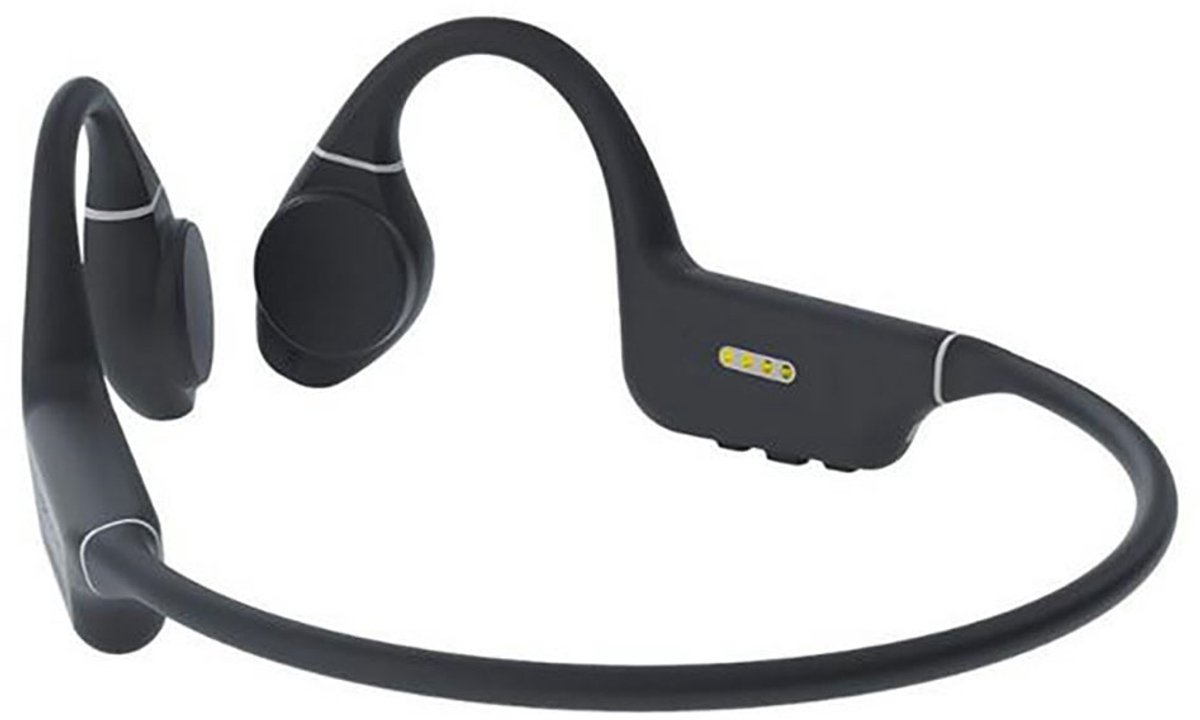 Creative Outlier Free - draadloze botgeleiding hoofdtelefoon met Bluetooth 5.3, IPX5 Zweet- en waterspatbestendigheid, Multipoint Connectiviteit, tot 10 uur batterijduur, ingebouwde microfoon
