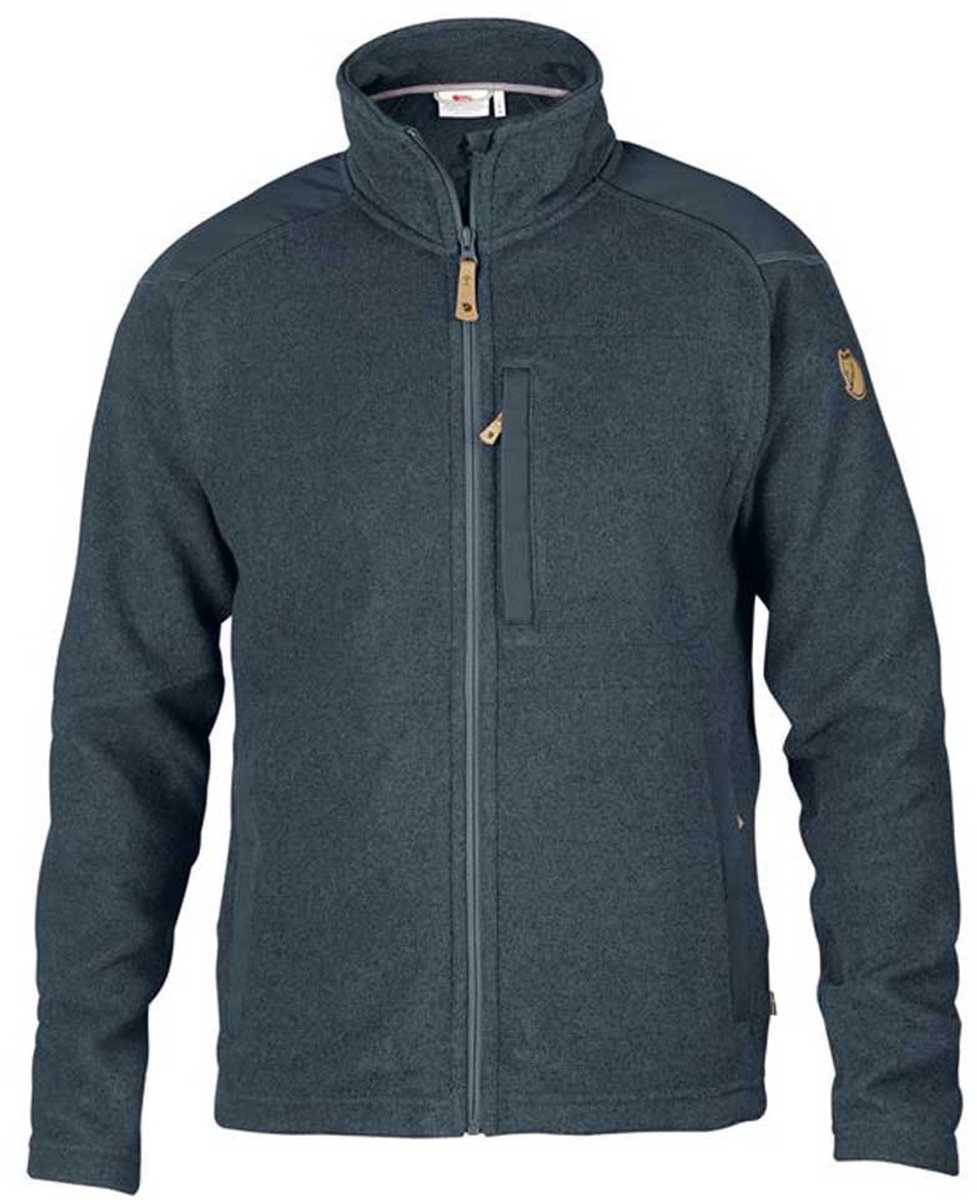 Fjallraven Buck Fleece Outdoorvest Heren Zilver