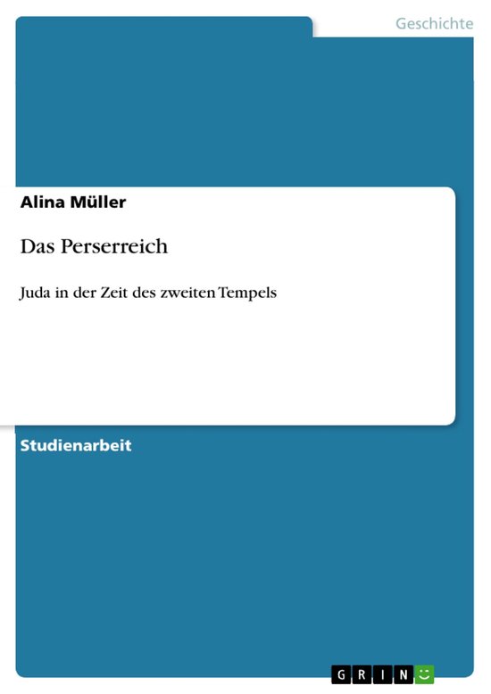 Das Perserreich - cover