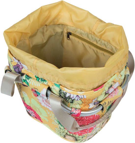 Basil Bloom Field Carry all Fietsmand KF - Voorop - 15 Liter - Geel van Basil — afbeelding 4