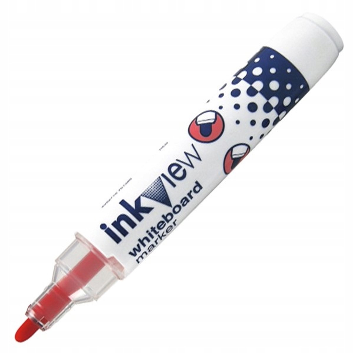 UNI PWB-202 Whiteboard Marker Rood - Met Inktindicator