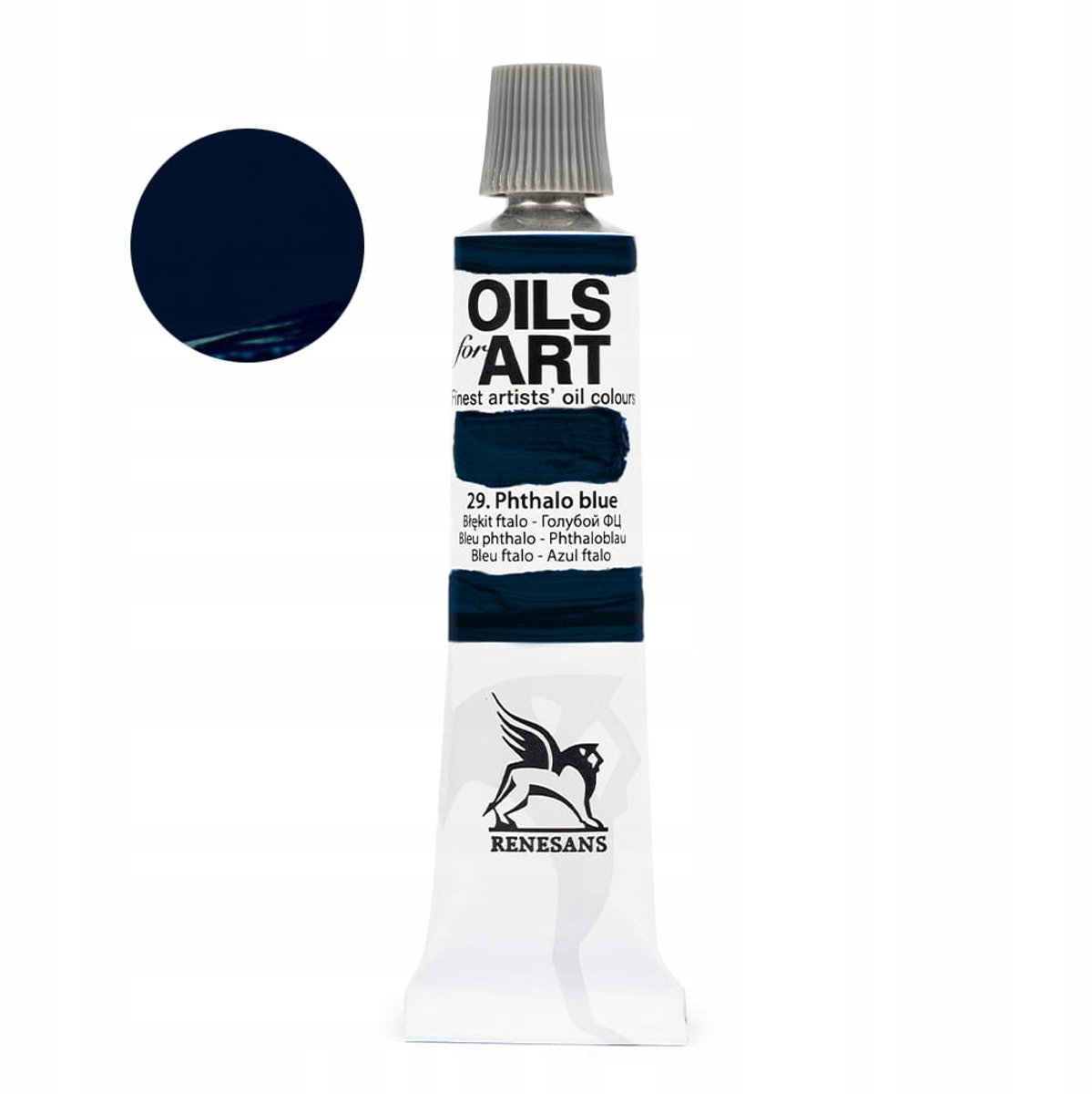 Olieverf Olej voor Kunst 20ml - 29 Hemelsblauw Cyaan