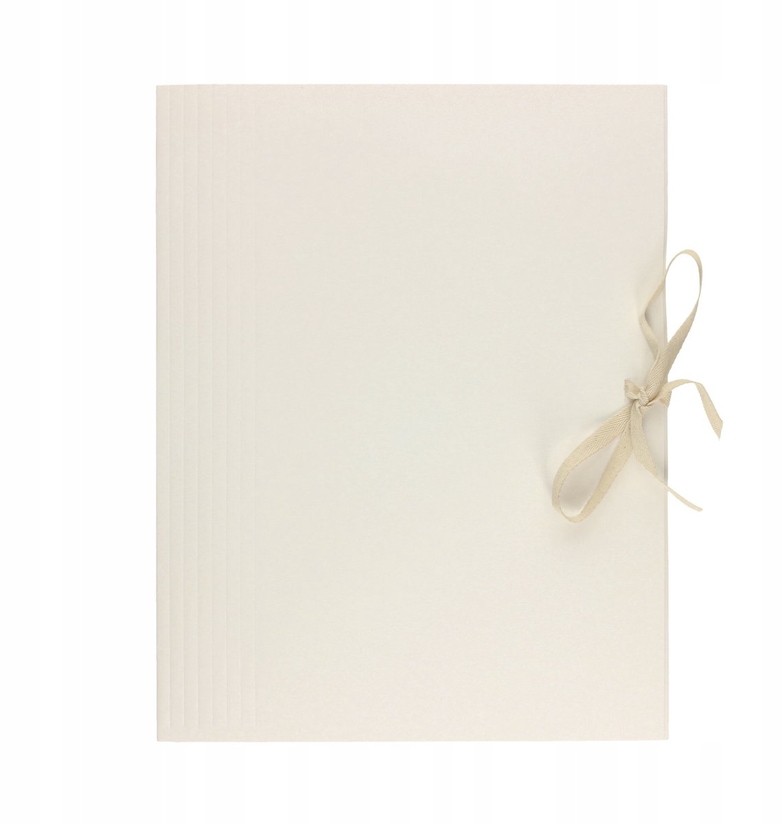 Bigo Map met Bandsluiting - A4, Wit, 240g/m²