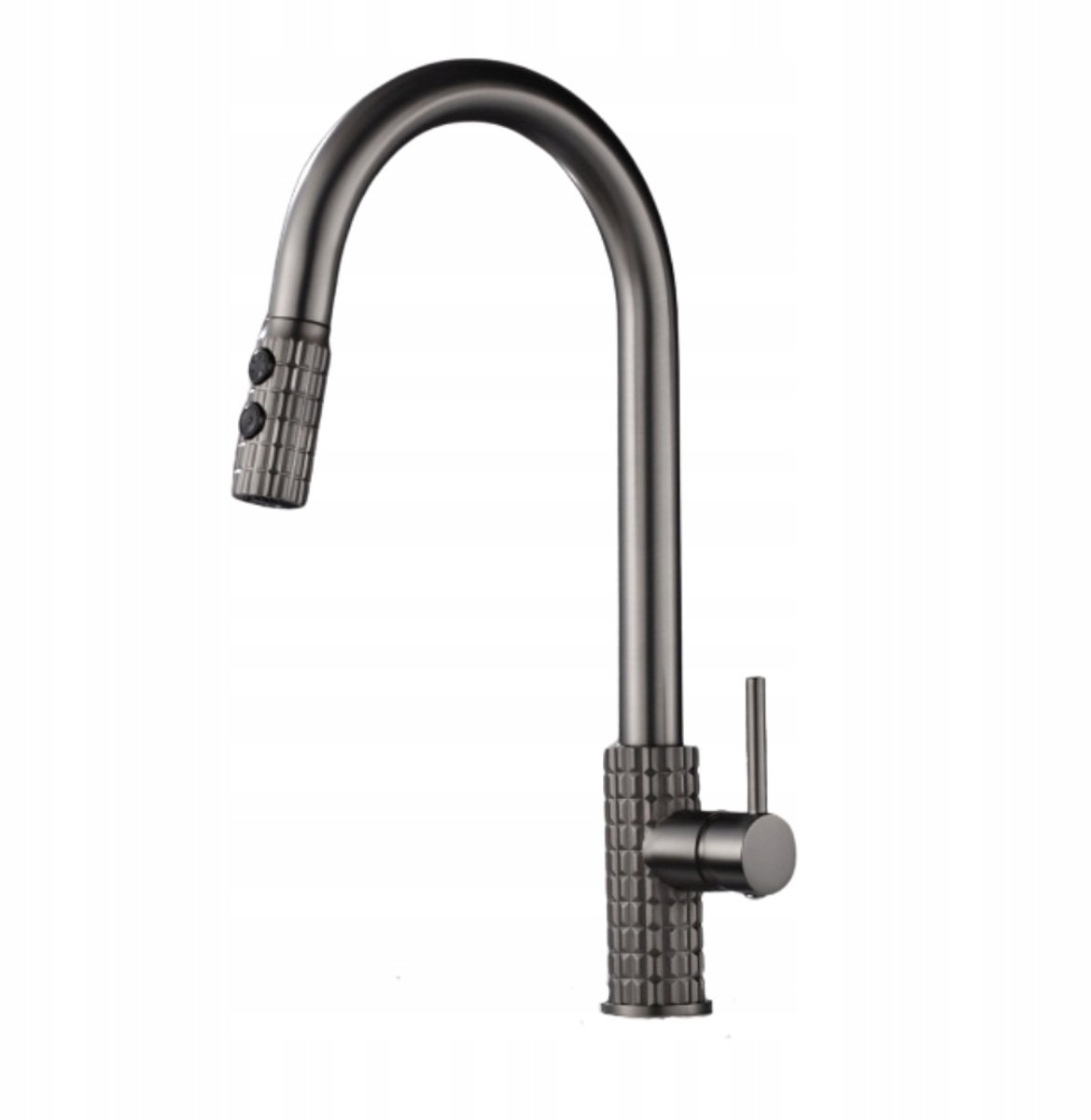 Taru Pro Keukenkraan Gun Metal - Stijlvol en Functioneel