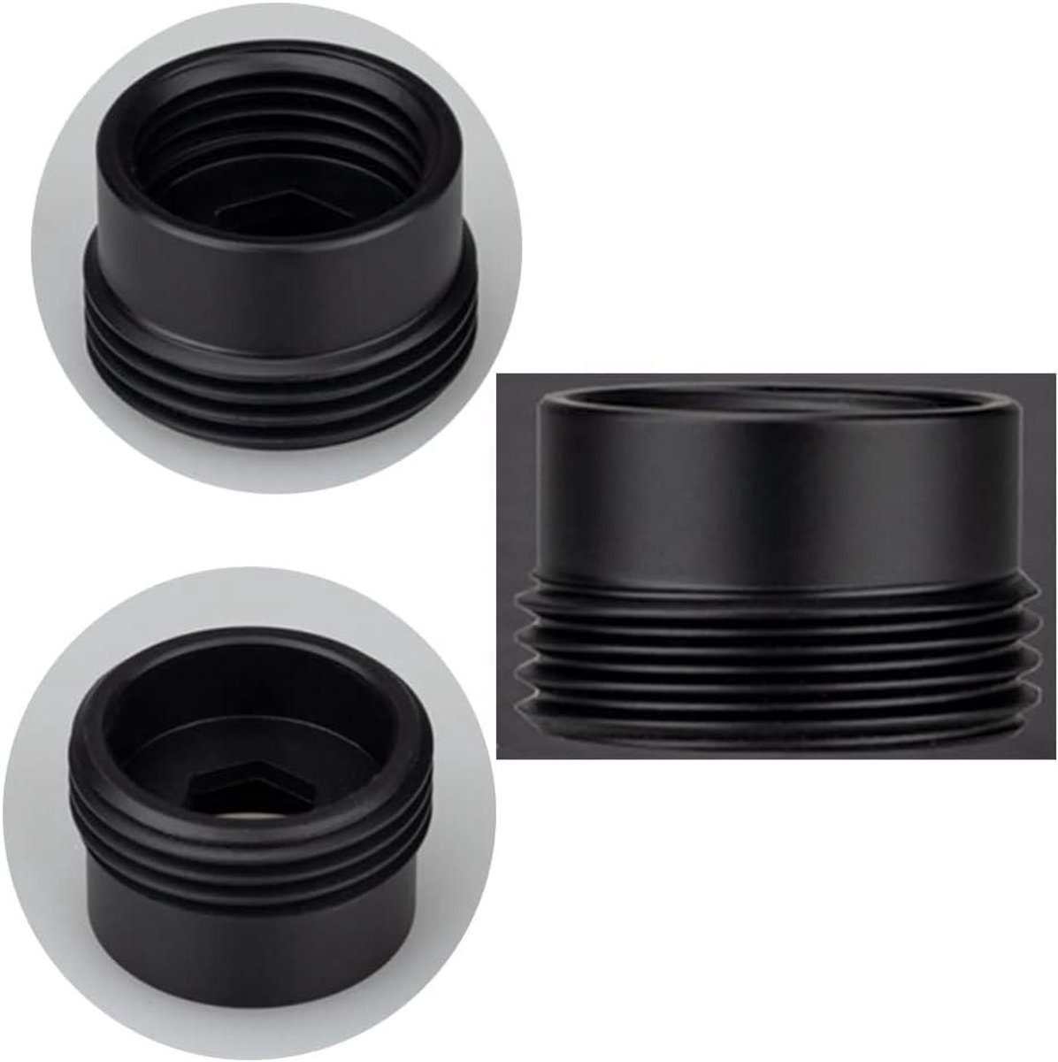 Messing kraan beluchter adapter voor wasmachine vaatwasser draad pijp fitting connector met kraan beluchter adapter (G1/2 vrouwelijk x G3/4 mannelijk